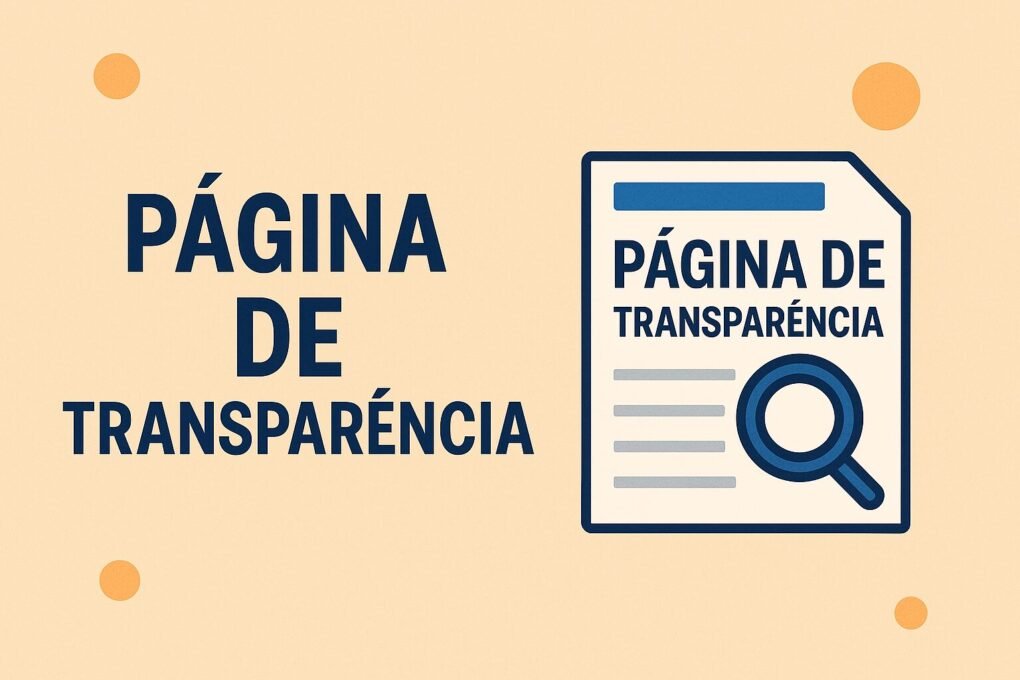 Página de transparência 1 Página de Transparência