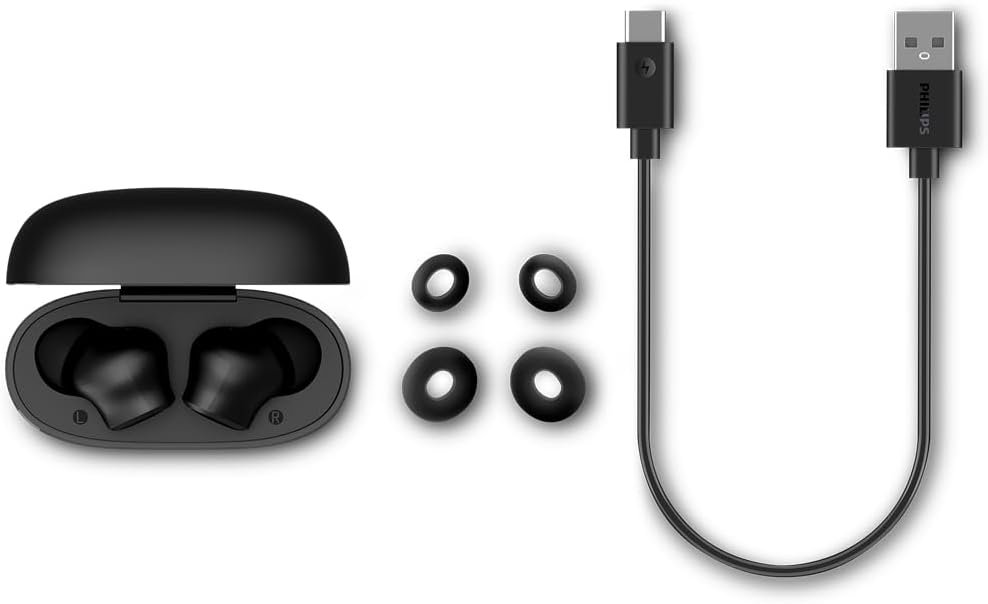 Philips TAT1109BK/00: Fone TWS com 24h de Bateria - Imagem 2