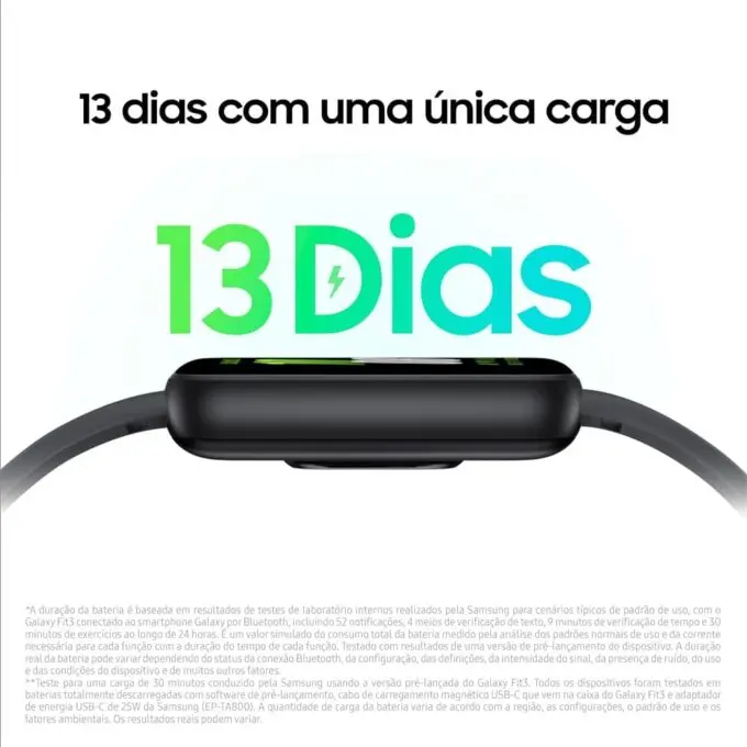 Smartwatch Samsung Galaxy Fit3 - Imagem 6