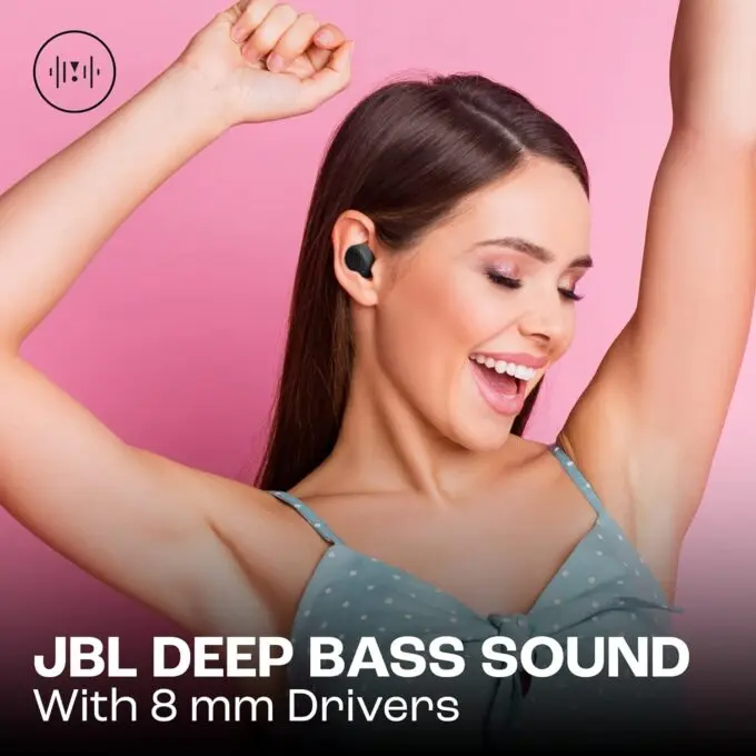 JBL, Fone de Ouvido Sem Fio, Bluetooth, Wave Buds TWS - Preto - Imagem 6